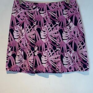 Sport Haley topical Purple golf skort size medium